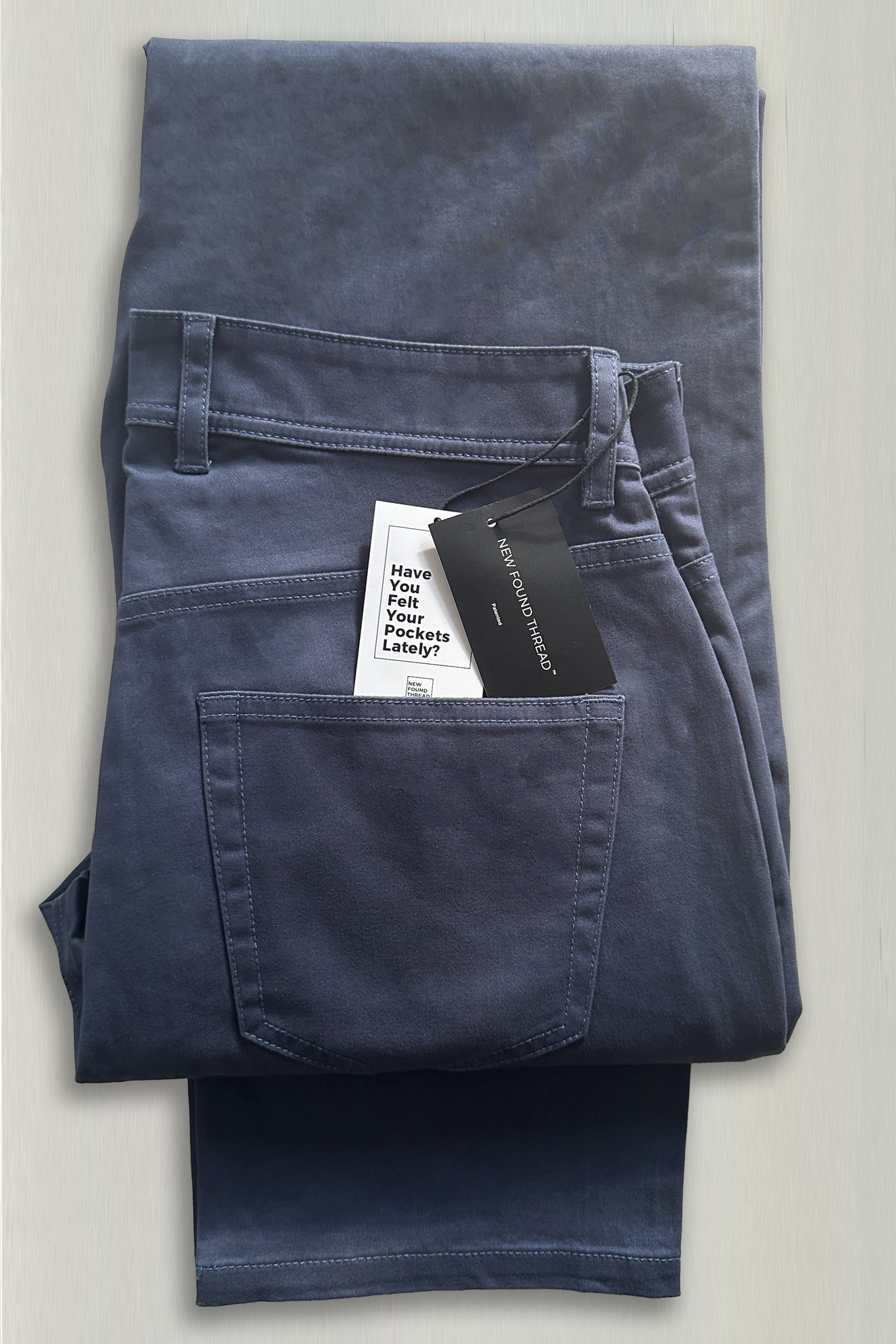 Navy <br> 5 Pocket Pants