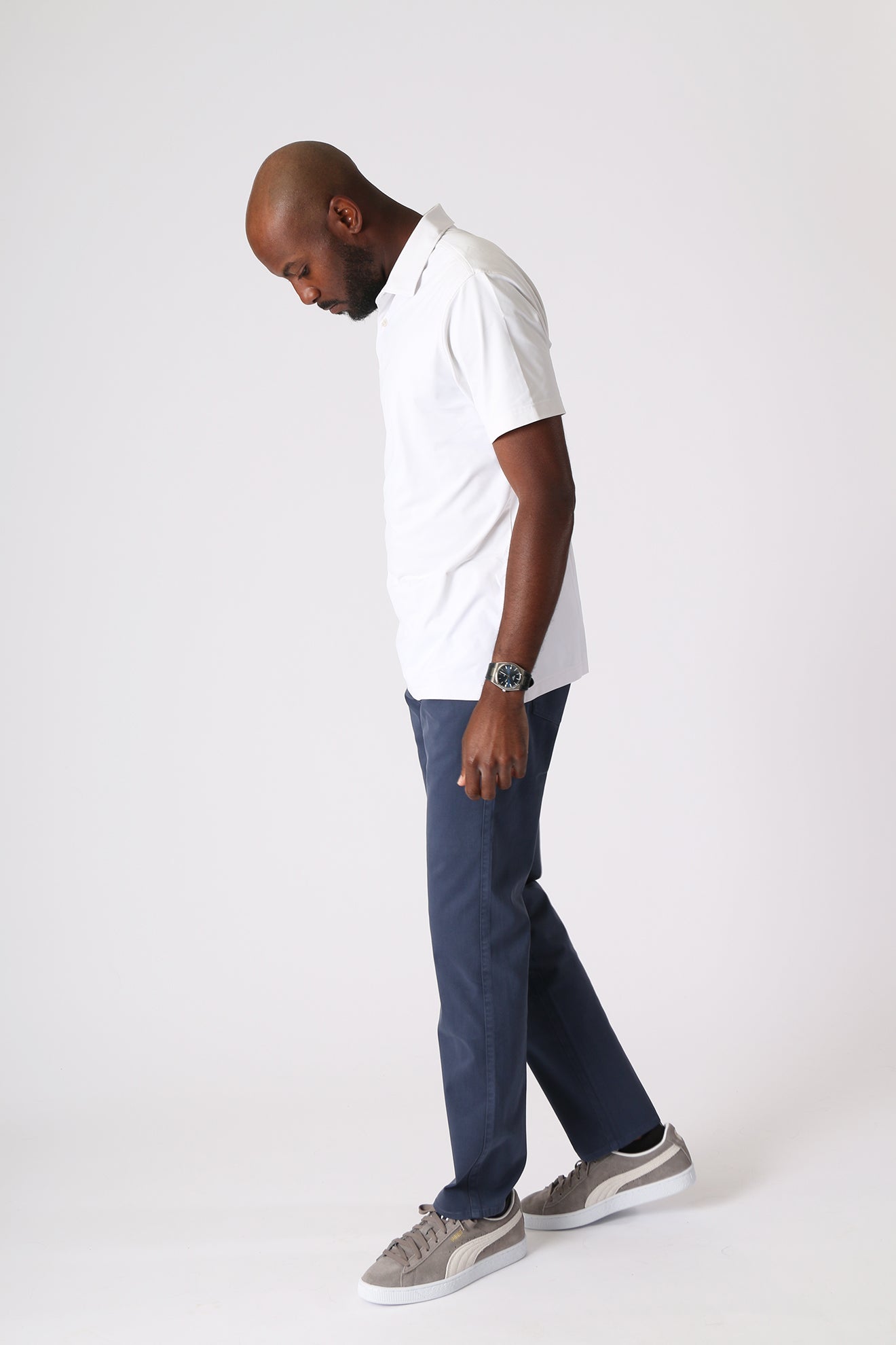 Navy <br> 5 Pocket Pants