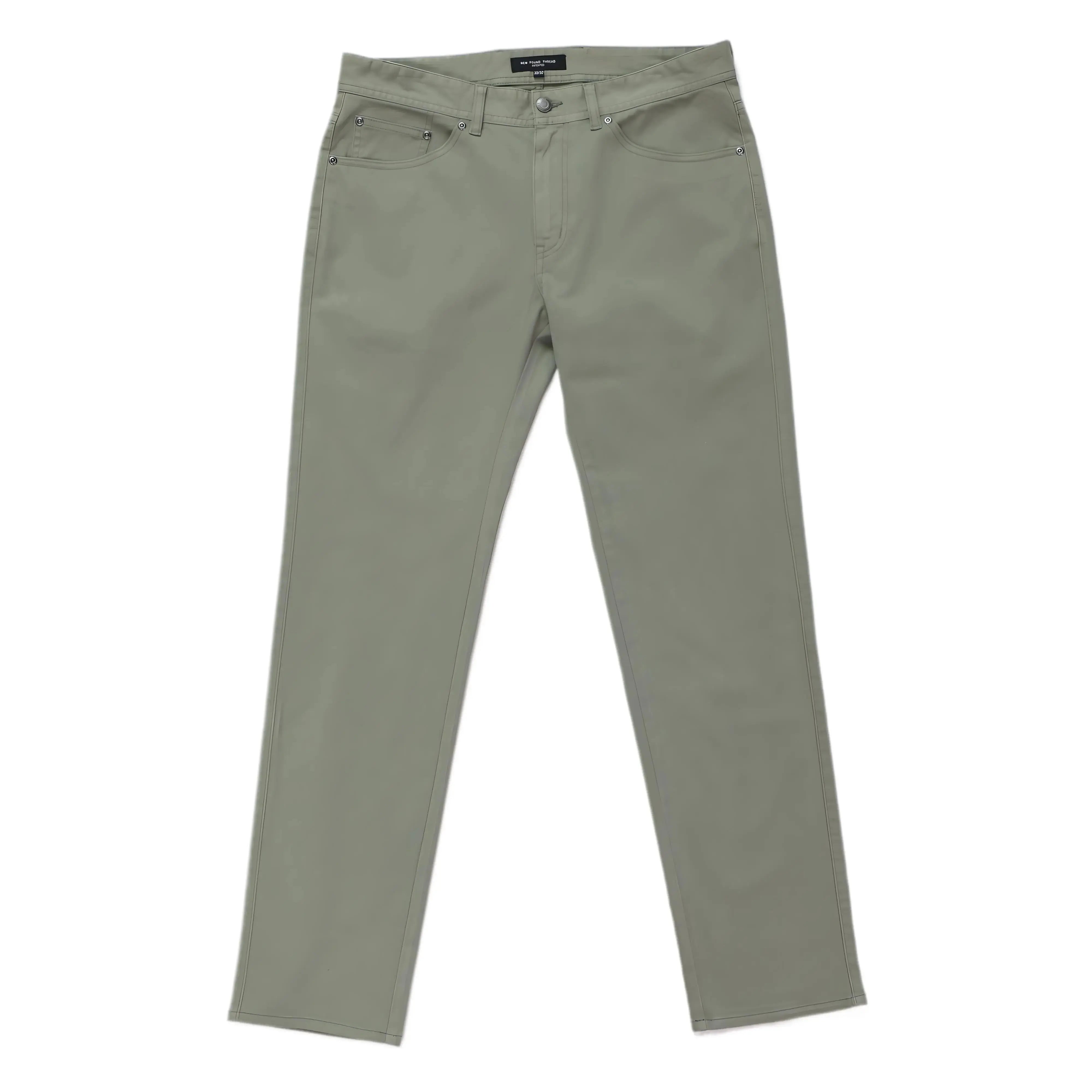 通販でクリスマス 365 FOUND NEW - Pants Pocket 5 Sateen Cotton Stretch Olive | パンツ